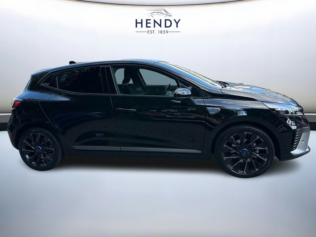 Renault Clio 1.6 E-tech Fh 145 Iconic Esprit Alpine LB26OSW Black #2