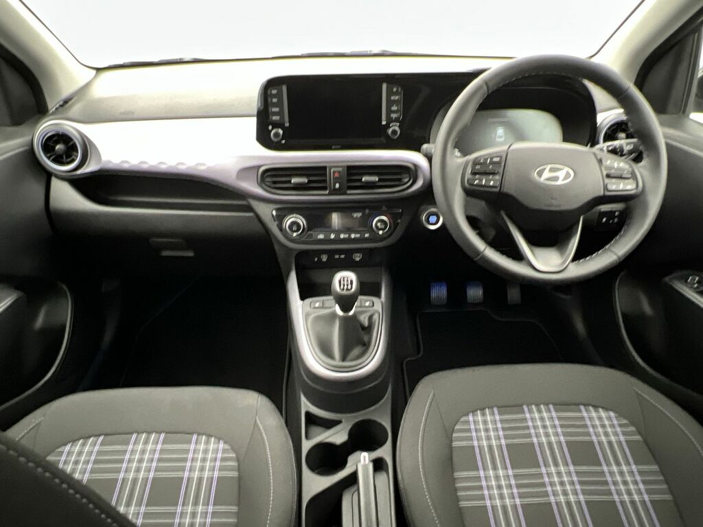 Hyundai I10 1.2 79 Premium Nav HJ25YCY Blue #3