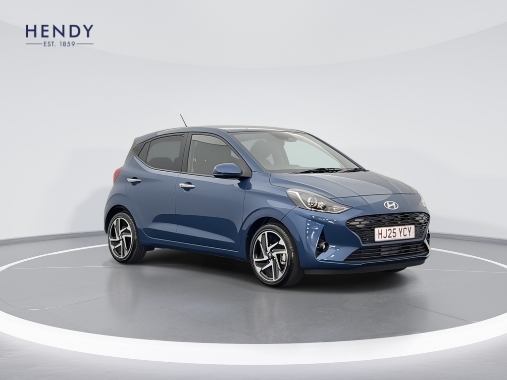 Hyundai I10 1.2 79 Premium Nav HJ25YCY Blue #2