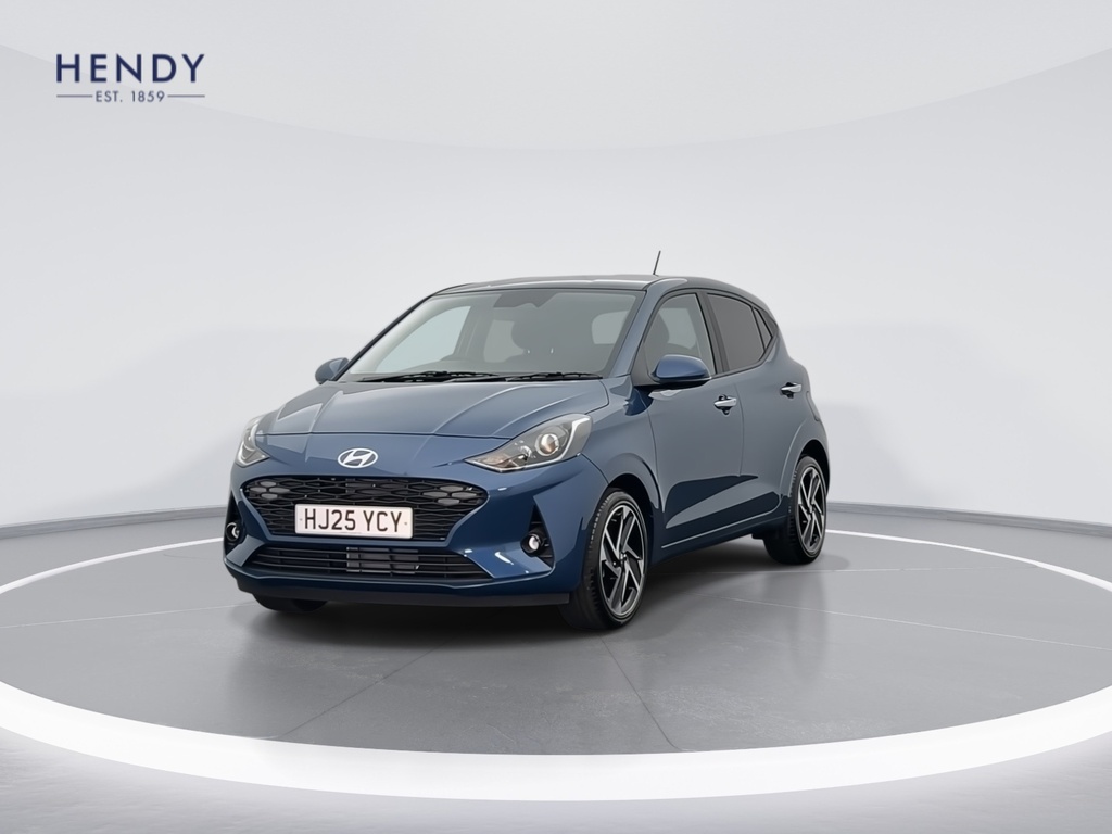 Hyundai I10 1.2 79 Premium Nav HJ25YCY Blue #4
