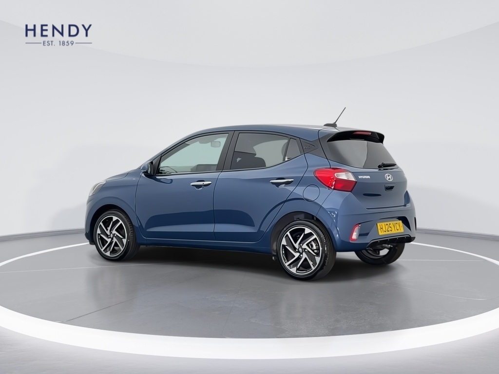 Hyundai I10 1.2 79 Premium Nav HJ25YCY Blue #6