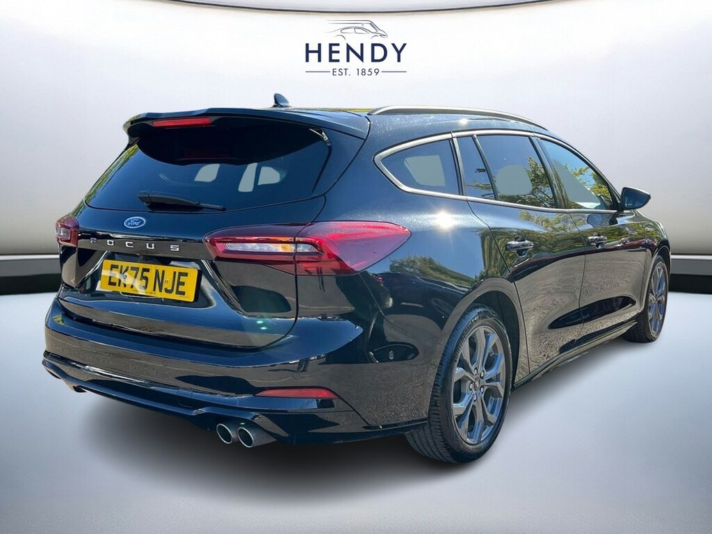 Ford Focus 1.0 Ecoboost Hybrid Mhev 155 St-line EK75NJE Black #4