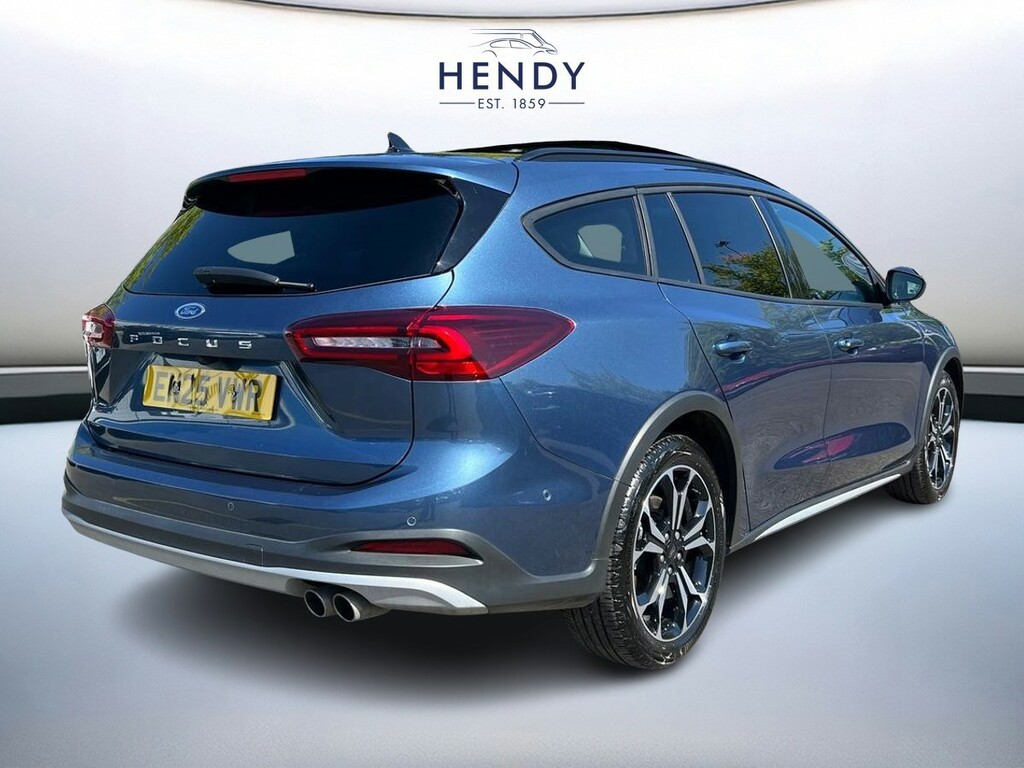 Ford Focus 1.0 Ecoboost Hybrid Mhev 155 Active X EN25VWR Blue #4