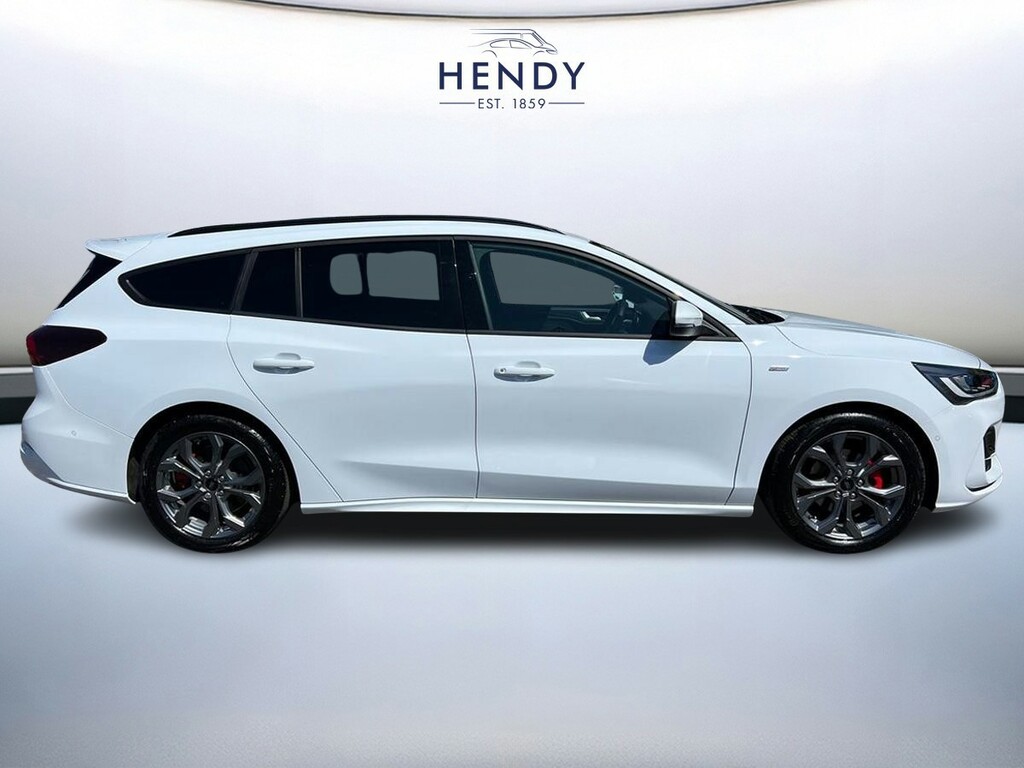 Ford Focus 1.0 Ecoboost Hybrid Mhev 155 St-line White #2
