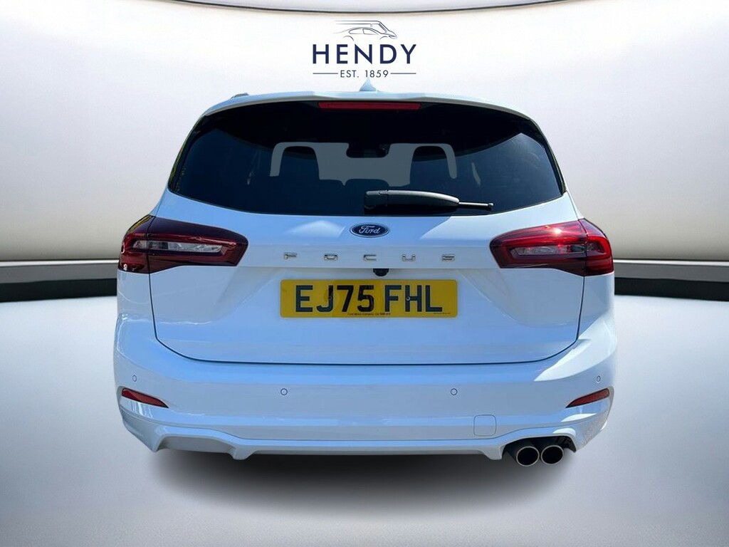 Ford Focus 1.0 Ecoboost Hybrid Mhev 155 St-line White #5