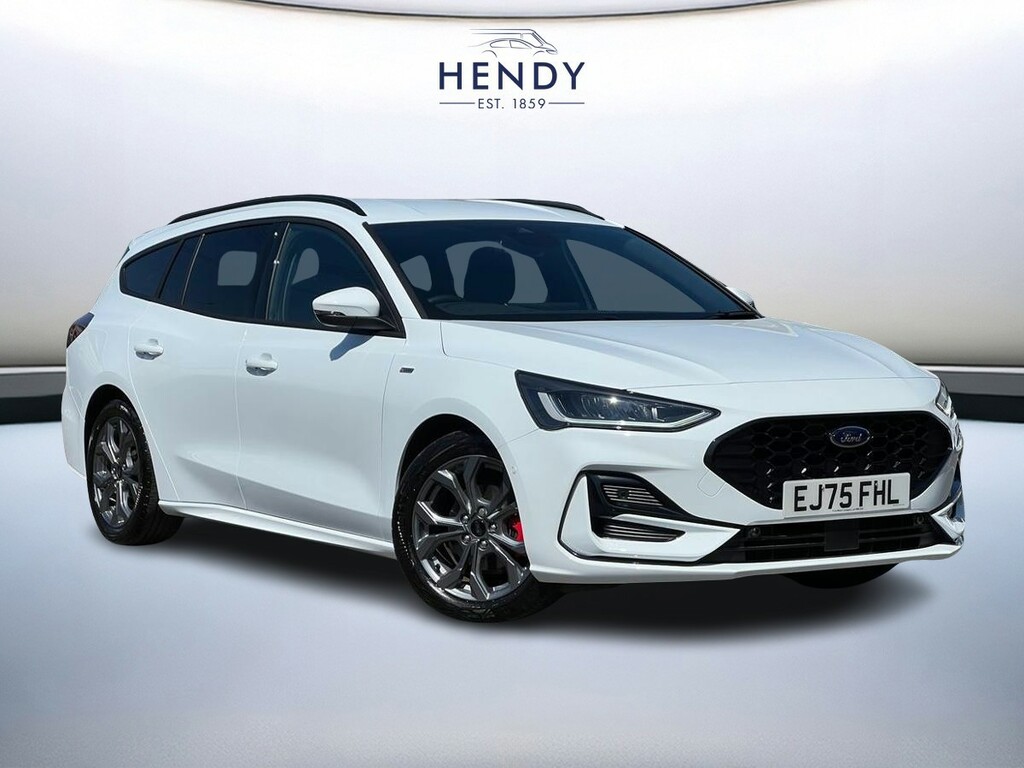 Ford Focus 1.0 Ecoboost Hybrid Mhev 155 St-line White