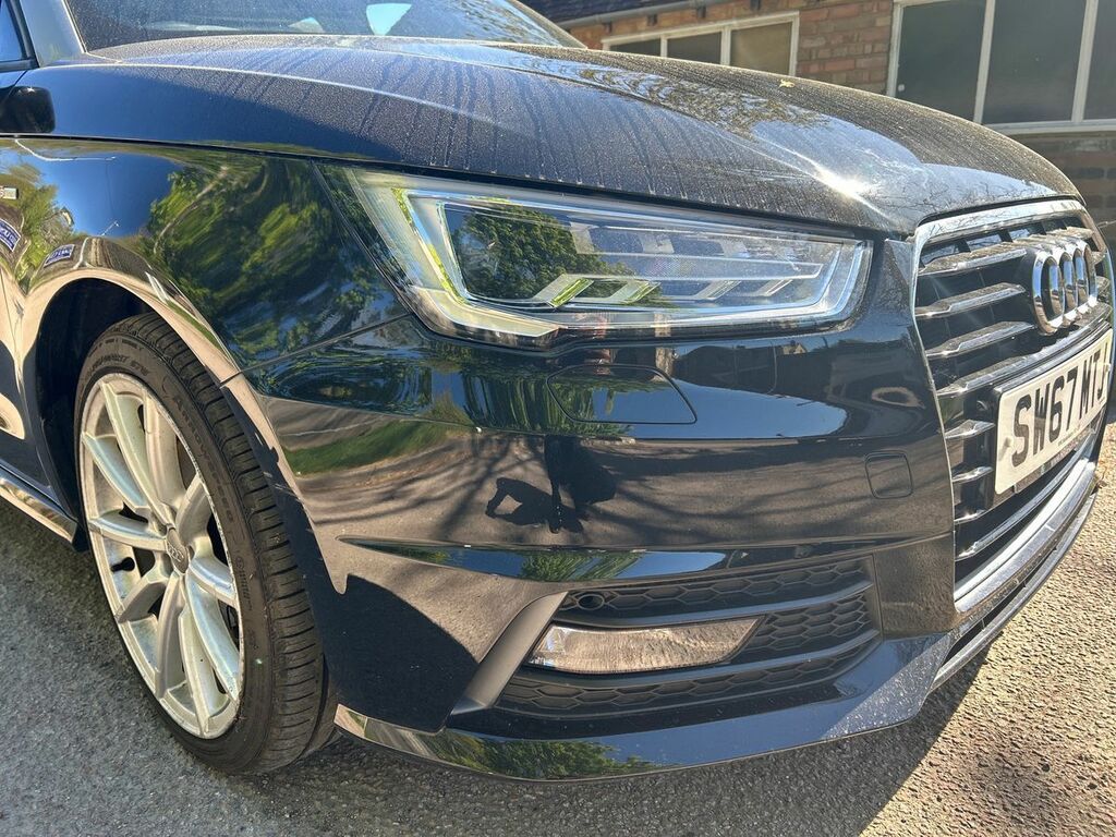 Audi A1 1.4 Tfsi S Line Nav S Tronic Black #4