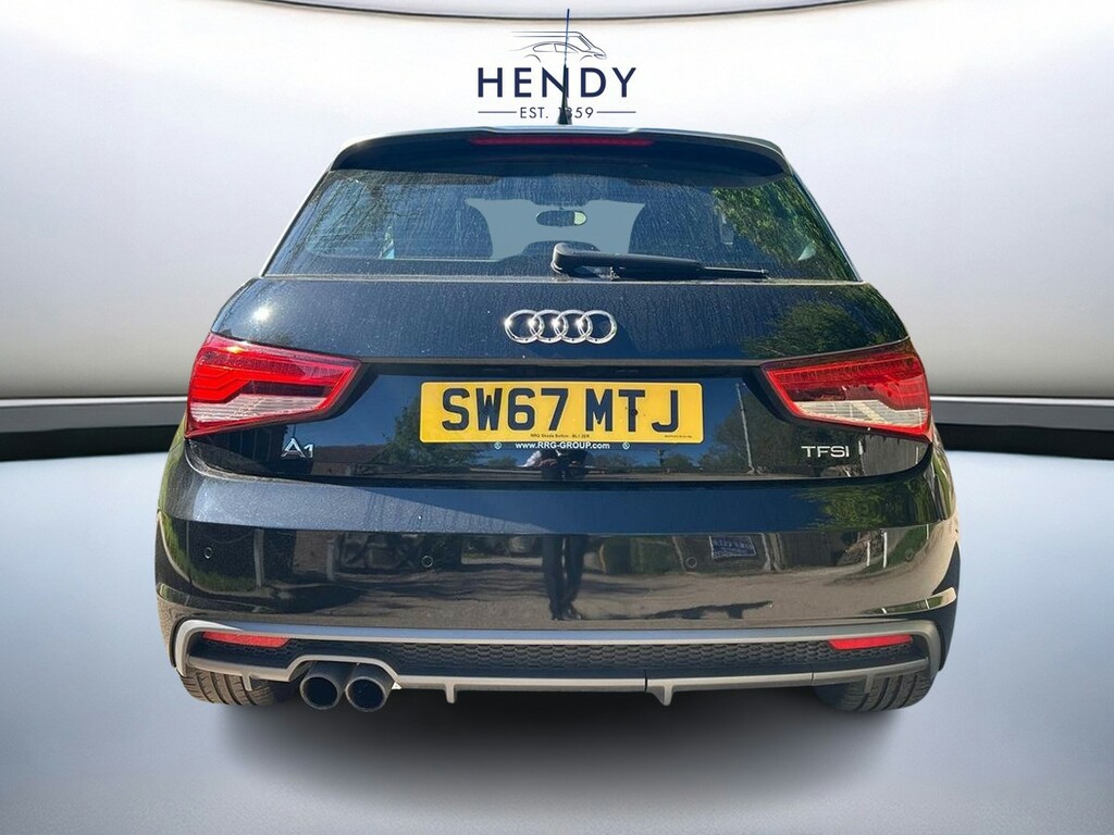 Audi A1 1.4 Tfsi S Line Nav S Tronic Black #6