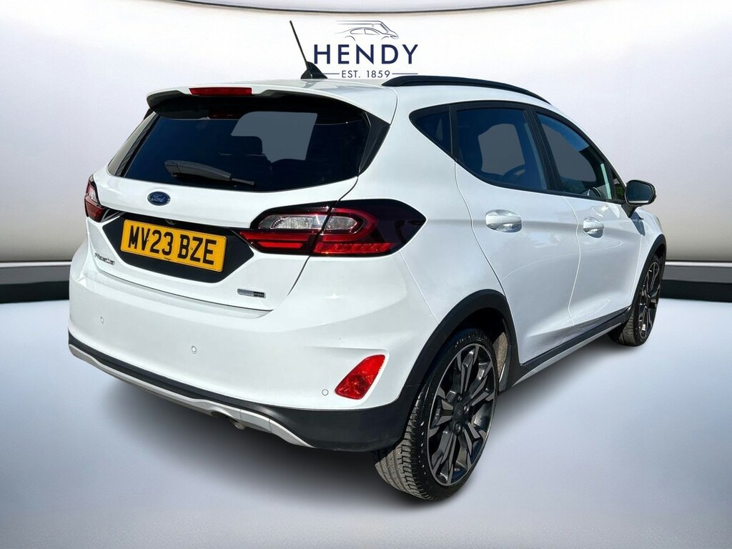 Ford Fiesta 1.0 Ecoboost Hbd Mhev 125 Active X MV23BZE White #5