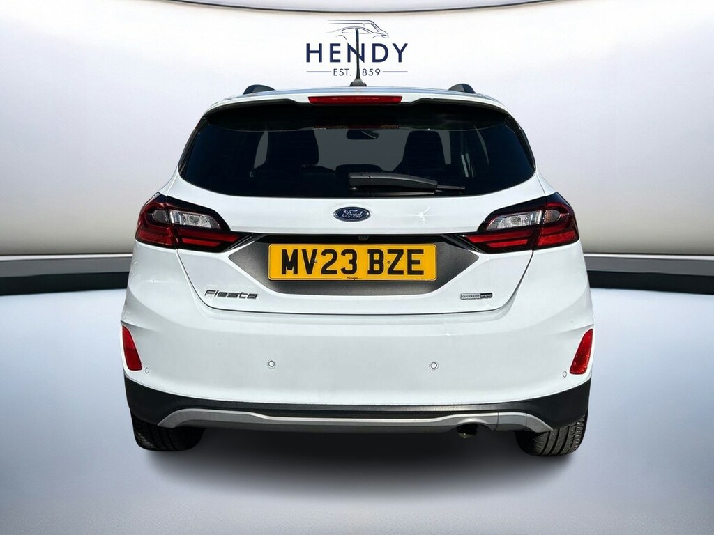 Ford Fiesta 1.0 Ecoboost Hbd Mhev 125 Active X MV23BZE White #6