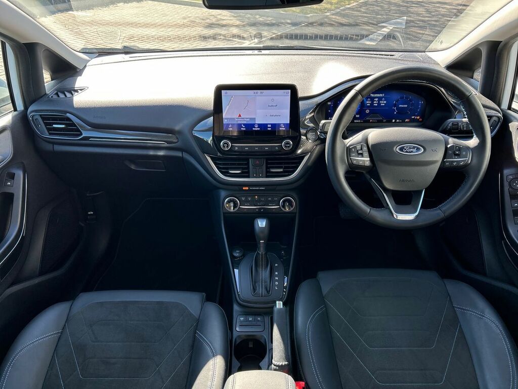 Ford Fiesta 1.0 Ecoboost Hbd Mhev 125 Active X MV23BZE White #3