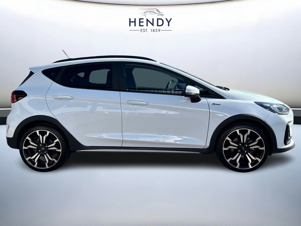 Ford Fiesta 1.0 Ecoboost Hbd Mhev 125 Active X MV23BZE White #2