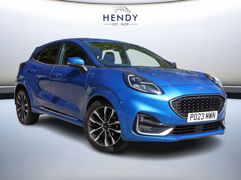 Ford Puma 1.0 Ecoboost Hybr Mhev 155 St-line Vignale Dct Blue