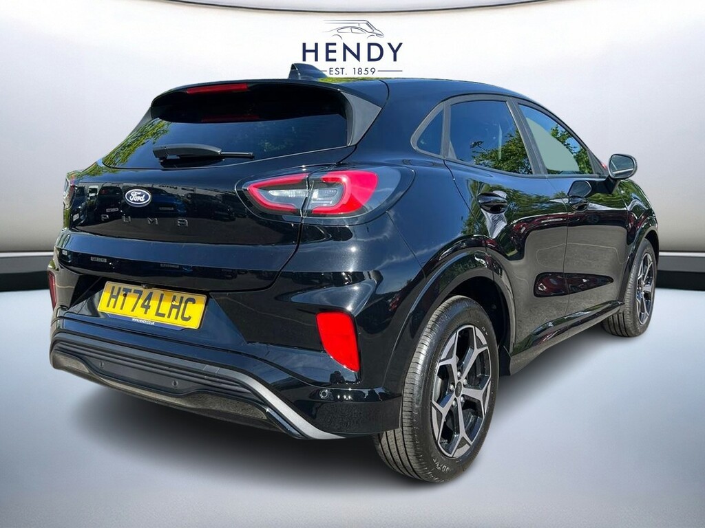 Ford Puma 1.0 Ecoboost Hybrid Mhev St-line HT74LHC Black #4