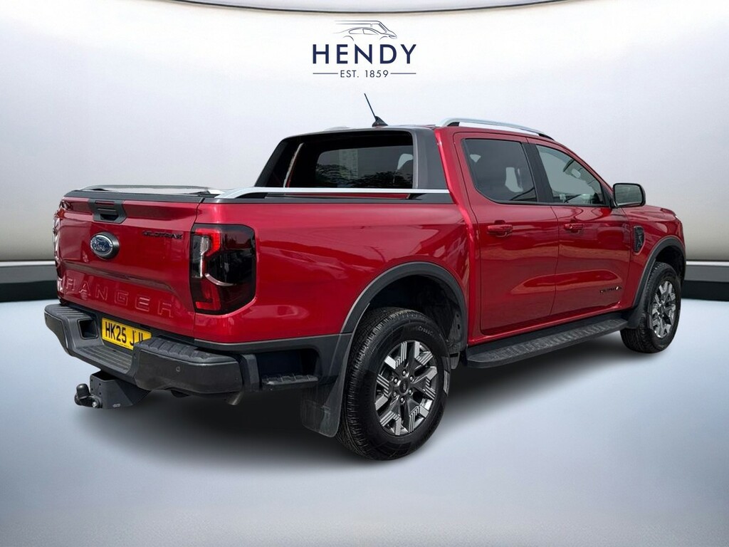 Ford Ranger Pick Up Dcab Wildtrak 2.3 Ecoboost Phev 281 HK25JJL Red #3