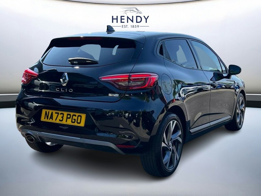 Renault Clio 1.0 Tce 90 Rs Line NA73PGO Black #4