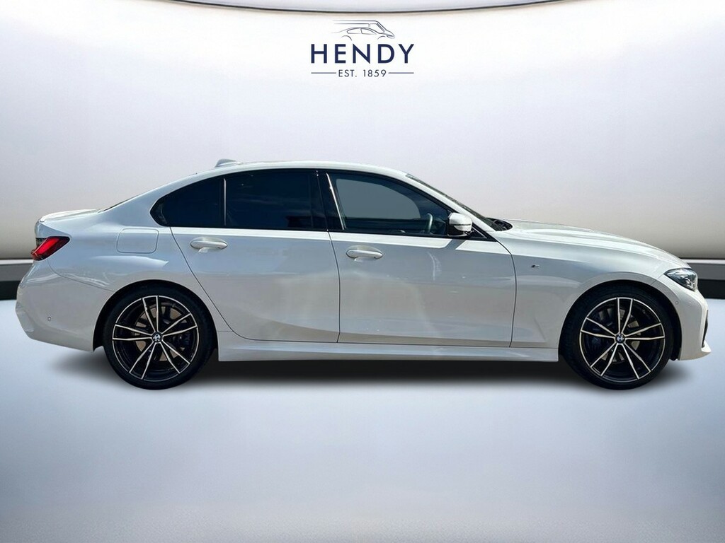 BMW 3 Series 330I M Sport Saloon GX22KGA White #2