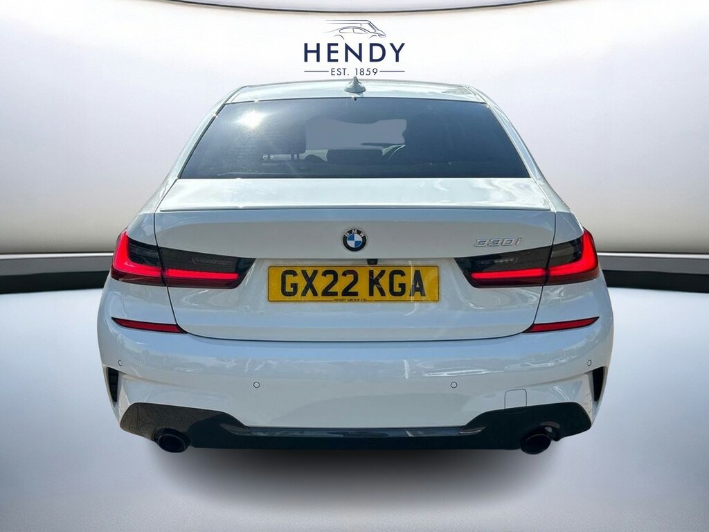 BMW 3 Series 330I M Sport Saloon GX22KGA White #5