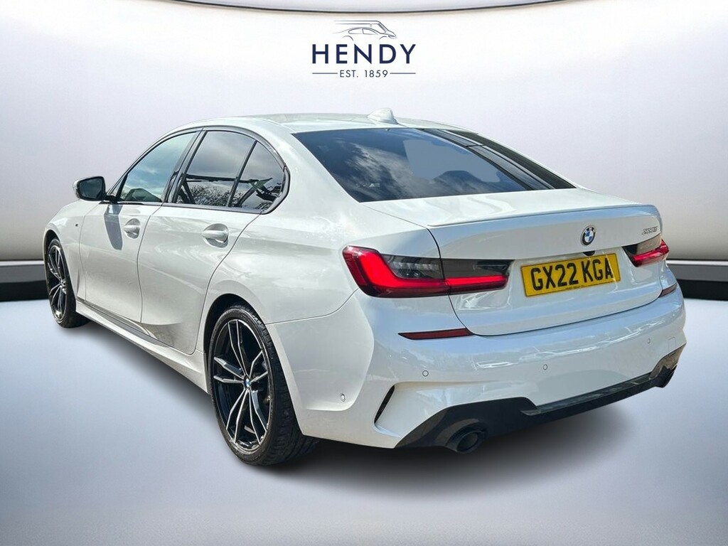 BMW 3 Series 330I M Sport Saloon GX22KGA White #6
