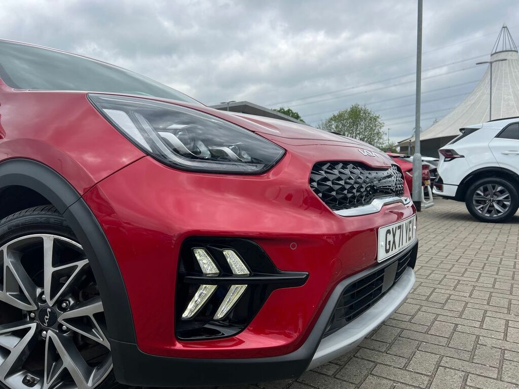 Kia Niro 1.6 Gdi Hybrid 4 Dct GX71YEV Red #3