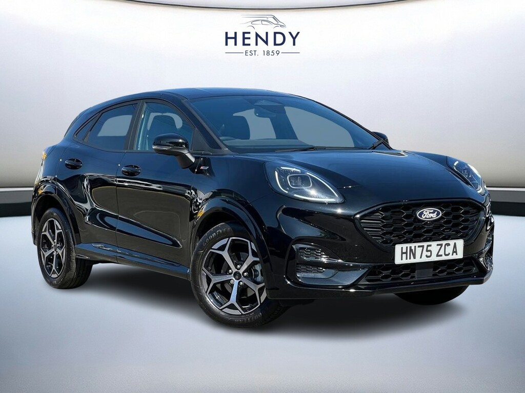 Ford Puma 1.0 Ecoboost Hybrid Mhev St-line Dct Black