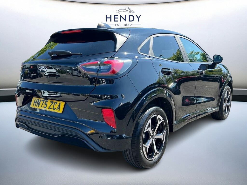 Ford Puma 1.0 Ecoboost Hybrid Mhev St-line Dct HN75ZCA Black #4
