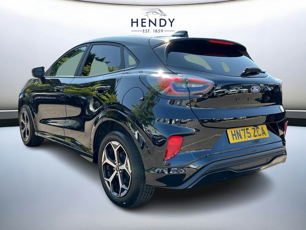 Ford Puma 1.0 Ecoboost Hybrid Mhev St-line Dct HN75ZCA Black #6