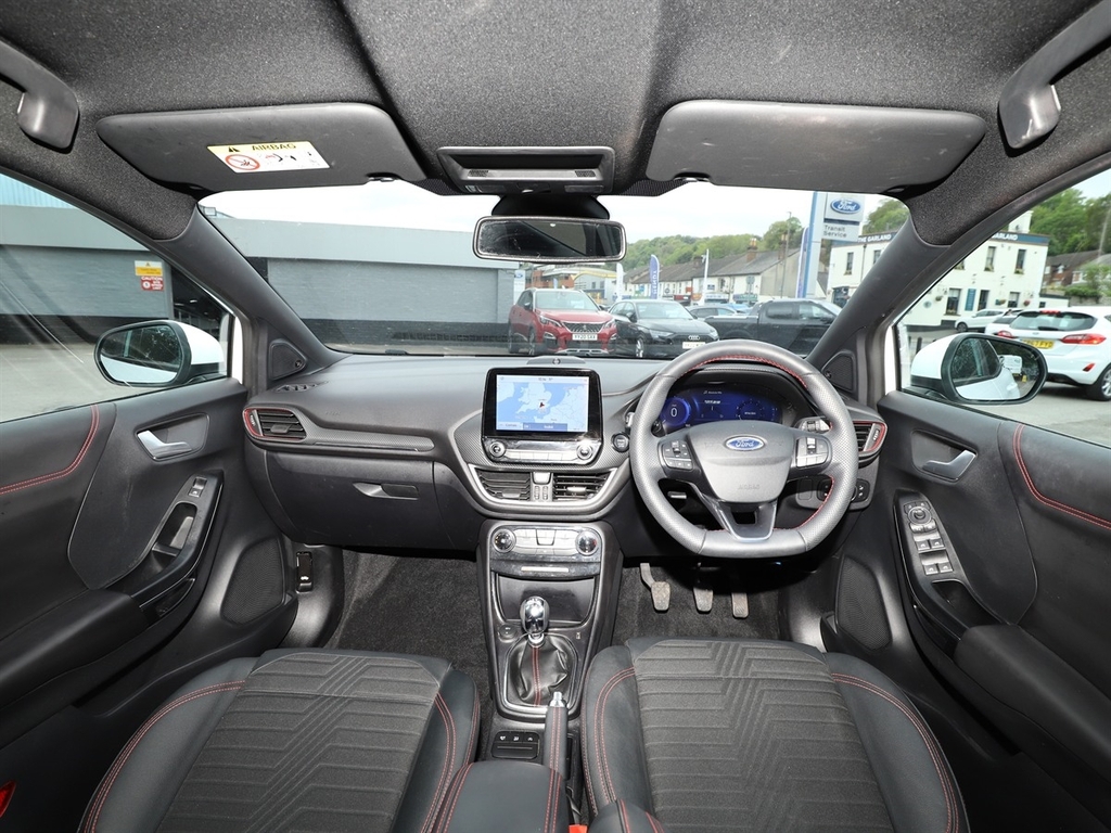 Ford Puma 1.0 Ecoboost Hybrid Mhev St-line X MT23SXF White #3