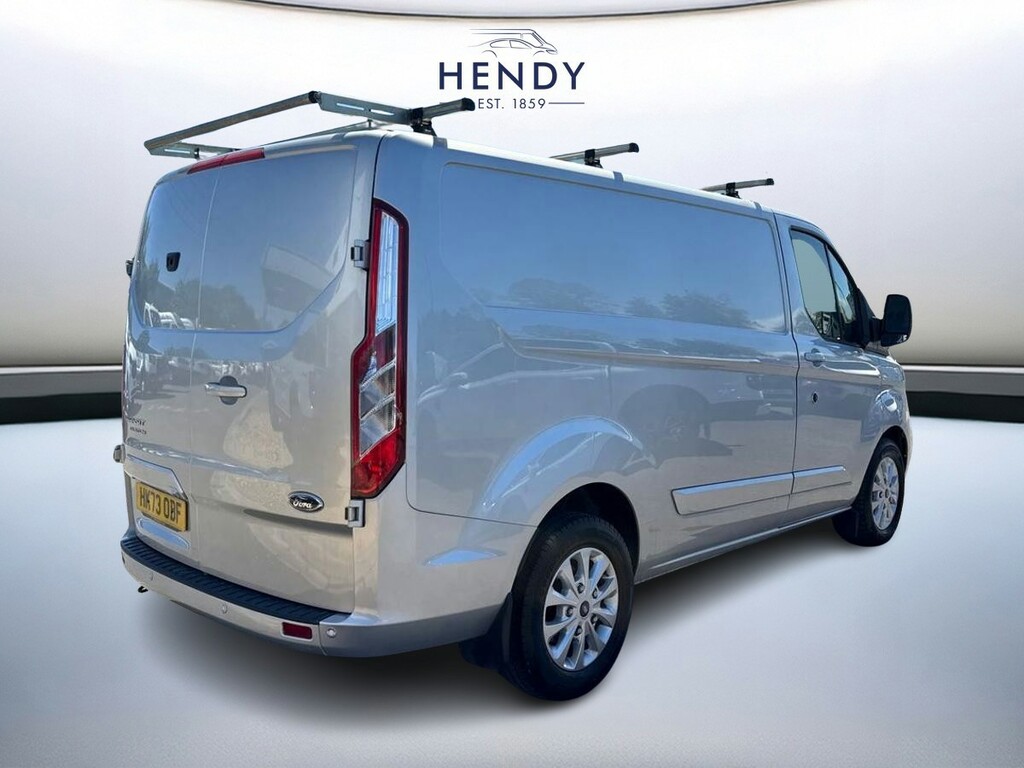 Ford Transit Custom 2.0 Ecoblue 130Ps Low Roof Limited Van HK73OBF Silver #3