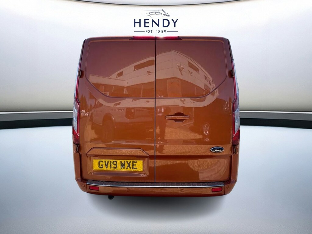 Ford Transit Custom 2.0 Ecoblue 170Ps Low Roof Limited Van GV19WXE Orange #4