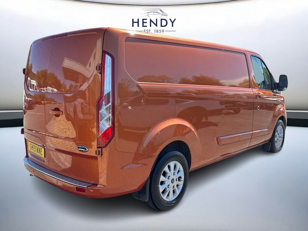 Ford Transit Custom 2.0 Ecoblue 170Ps Low Roof Limited Van GV19WXE Orange #3