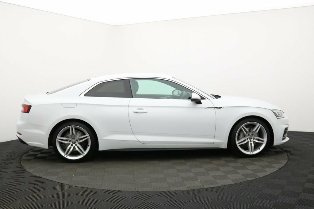 Audi A5 2L S Line KV67YXL White #2