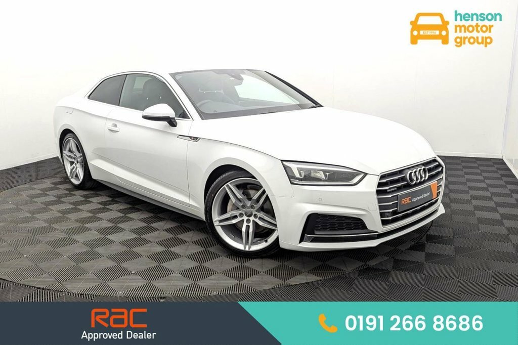 Audi A5 2L S Line White