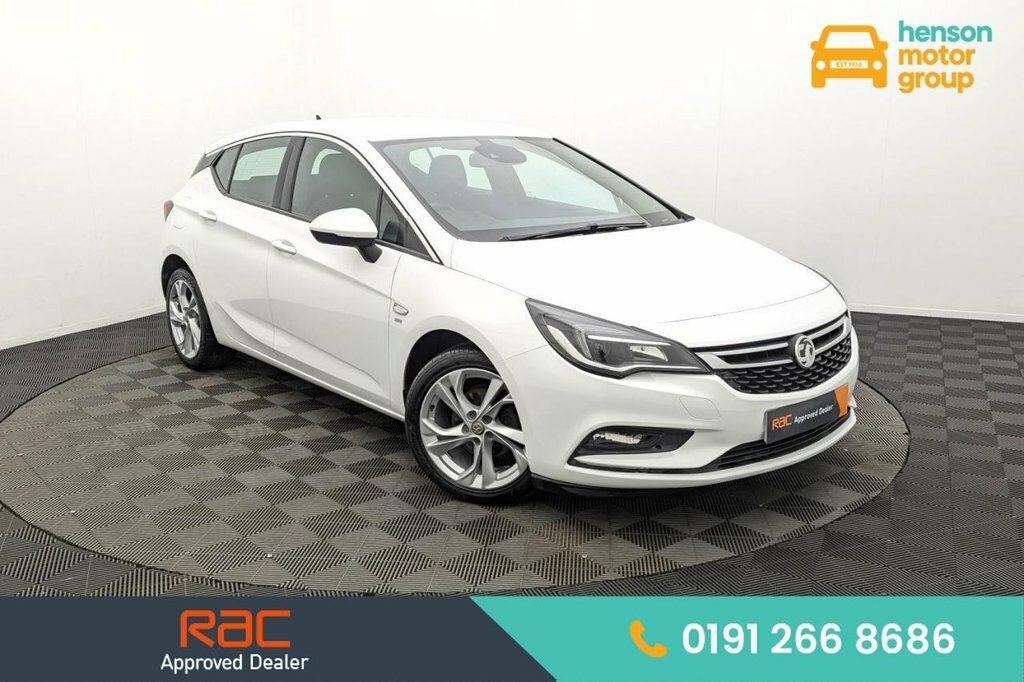 Vauxhall Astra 1.4L Sri Nav White