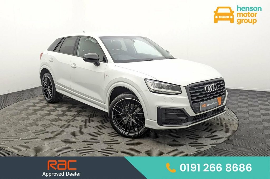Audi Q2 1.6L Black Edition White