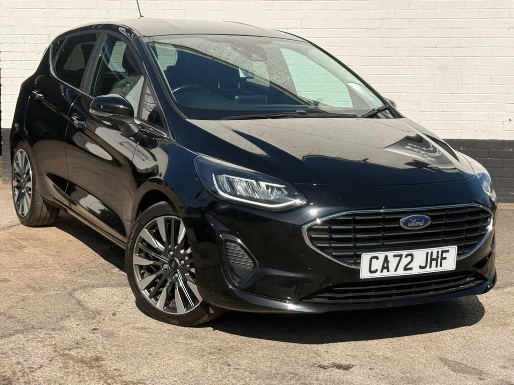 Ford Fiesta 1.0T Ecoboost Titanium X Euro 6 Ss Black