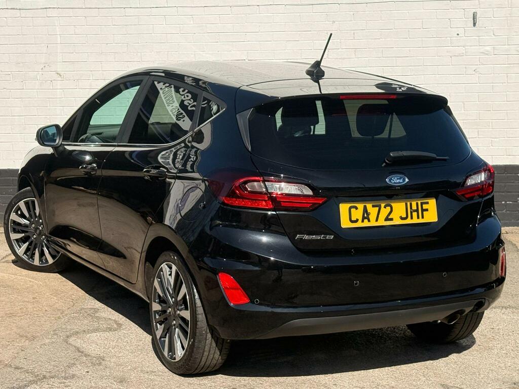 Ford Fiesta 1.0T Ecoboost Titanium X Euro 6 Ss CA72JHF Black #2