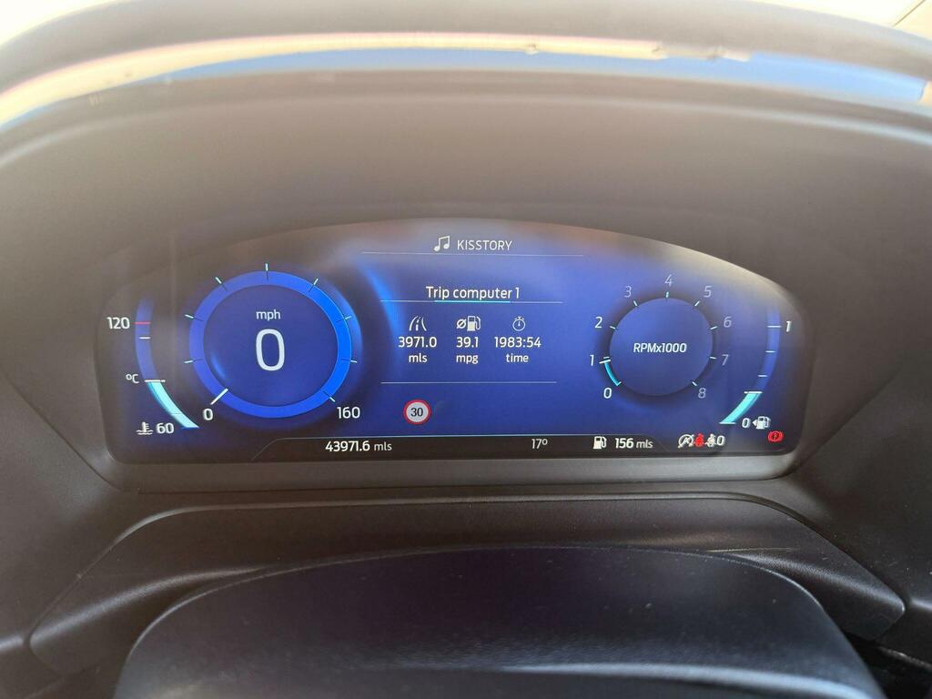Ford Fiesta 1.0T Ecoboost Titanium X Euro 6 Ss CA72JHF Black #4