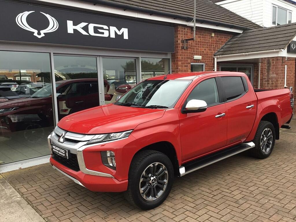Mitsubishi L200 2.2 Di-d Dc Warrior Pickup Double Cab M Red
