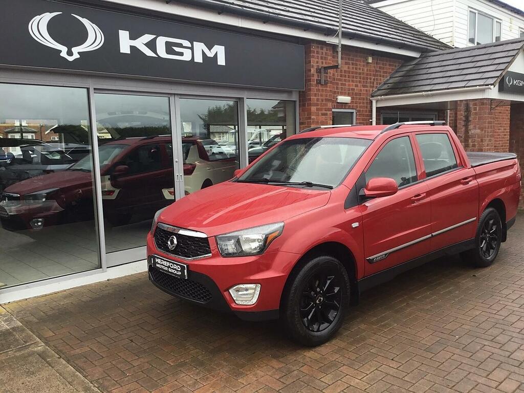 SsangYong Musso 2.2D Ex Pickup Double Cab 4Wd Euro Red