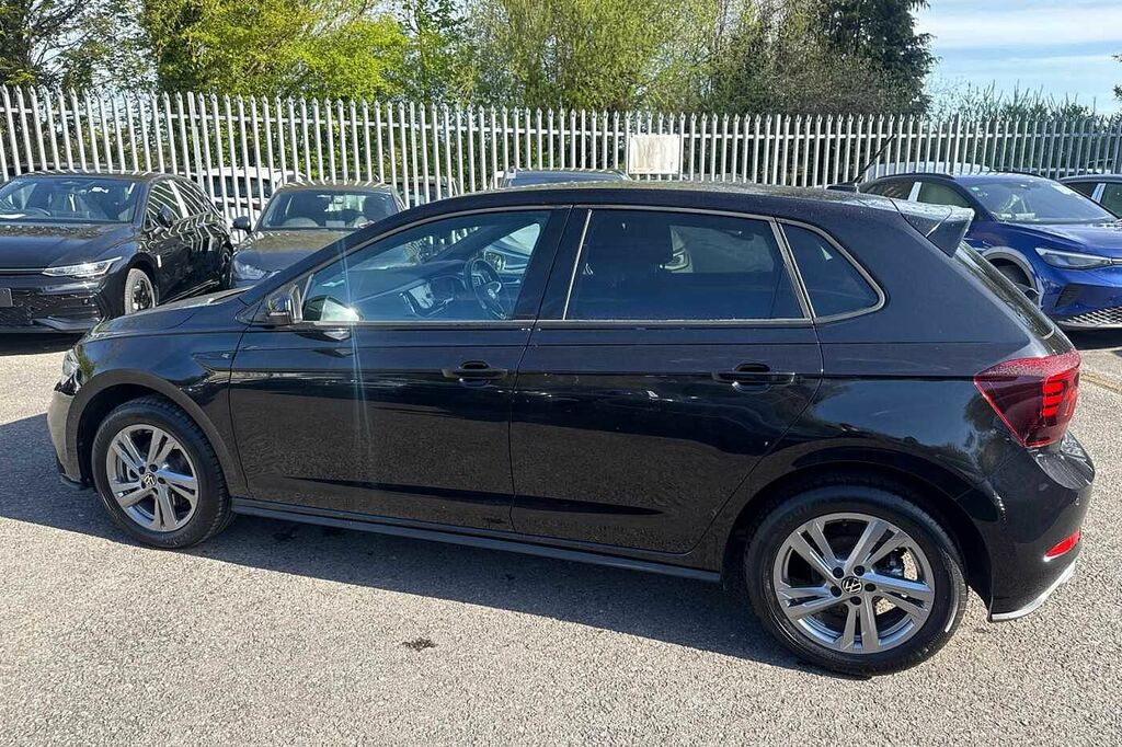Volkswagen Polo 1.0 Tsi 115 R-line Dsg DE25SFO Black #4