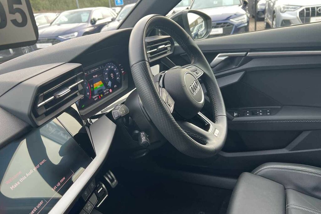 Audi A3 Sportback O S Line 40 Tfsi E 204 Ps S Tronic HG73CDX Black #2