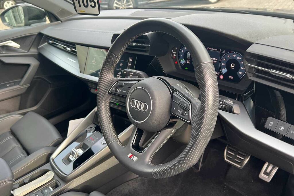Audi A3 Sportback O S Line 40 Tfsi E 204 Ps S Tronic HG73CDX Black #6