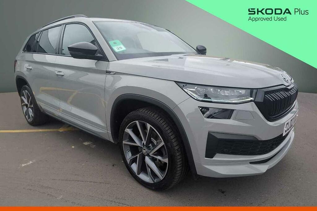 Skoda Kodiaq 2.0 Tdi 200 Sport Line 4X4 Dsg 7 Seat Grey