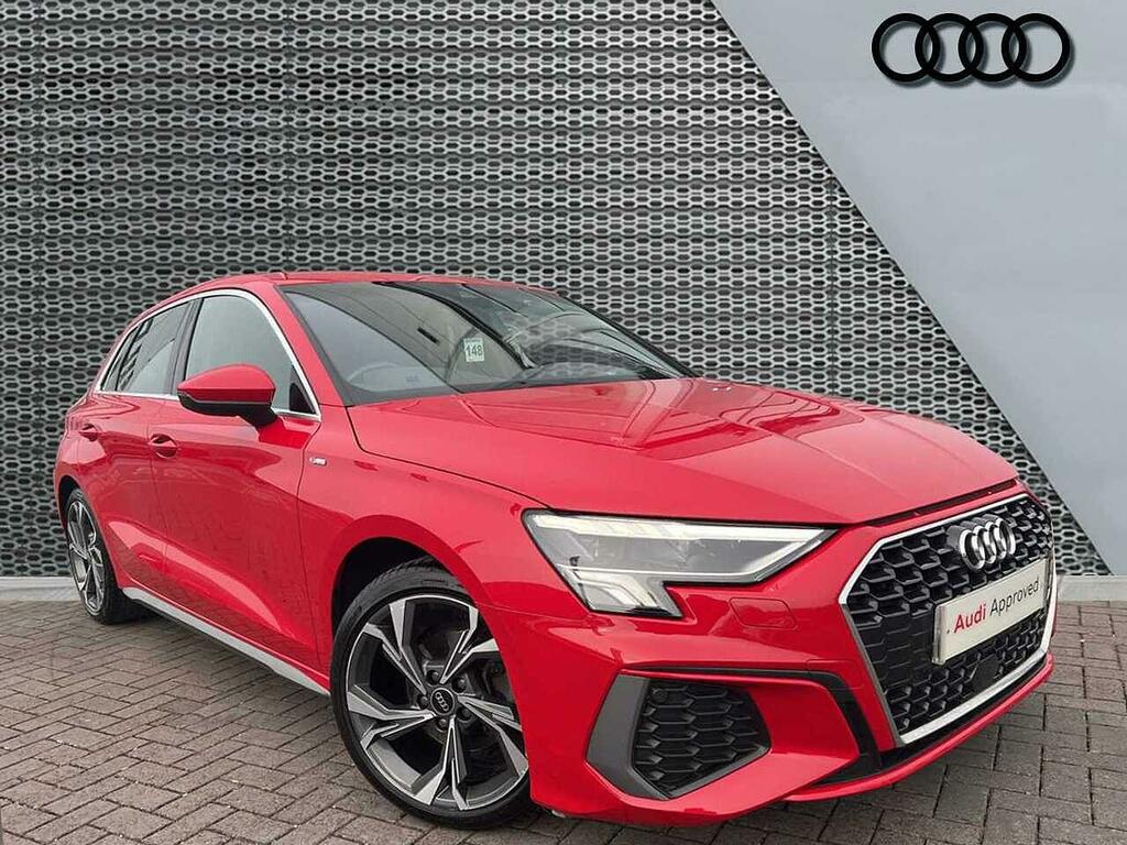 Audi A3 Sportback S Line 35 Tfsi 150 Ps 6-Speed Black