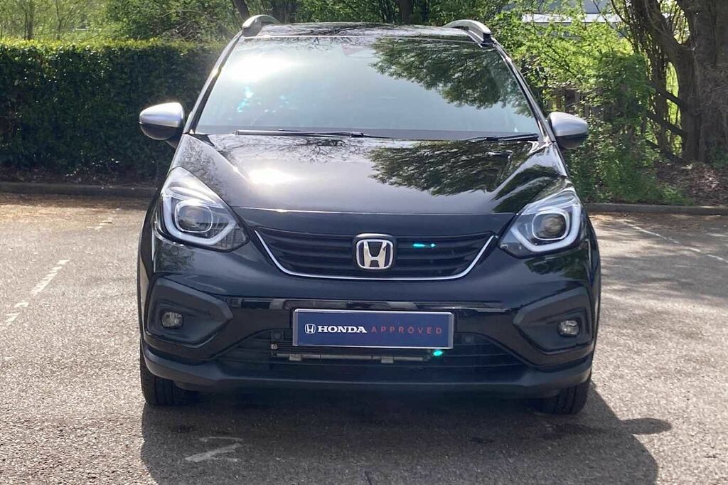 Honda Jazz 1.5 I-mmd Hybrid Crosstar Ex Ecvt Black #6