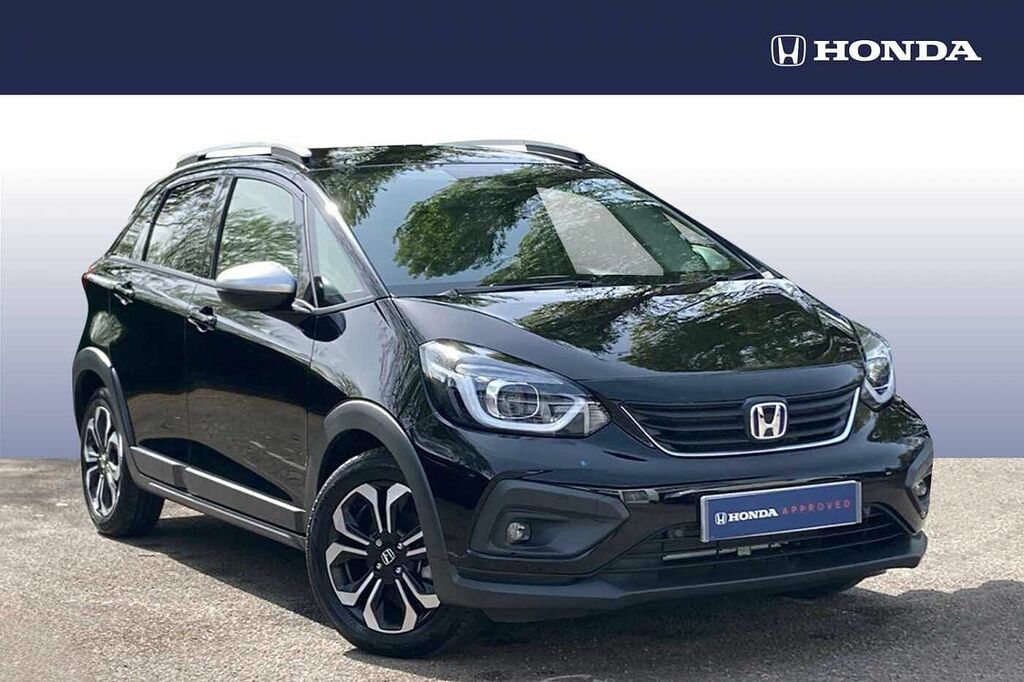 Honda Jazz 1.5 I-mmd Hybrid Crosstar Ex Ecvt Black