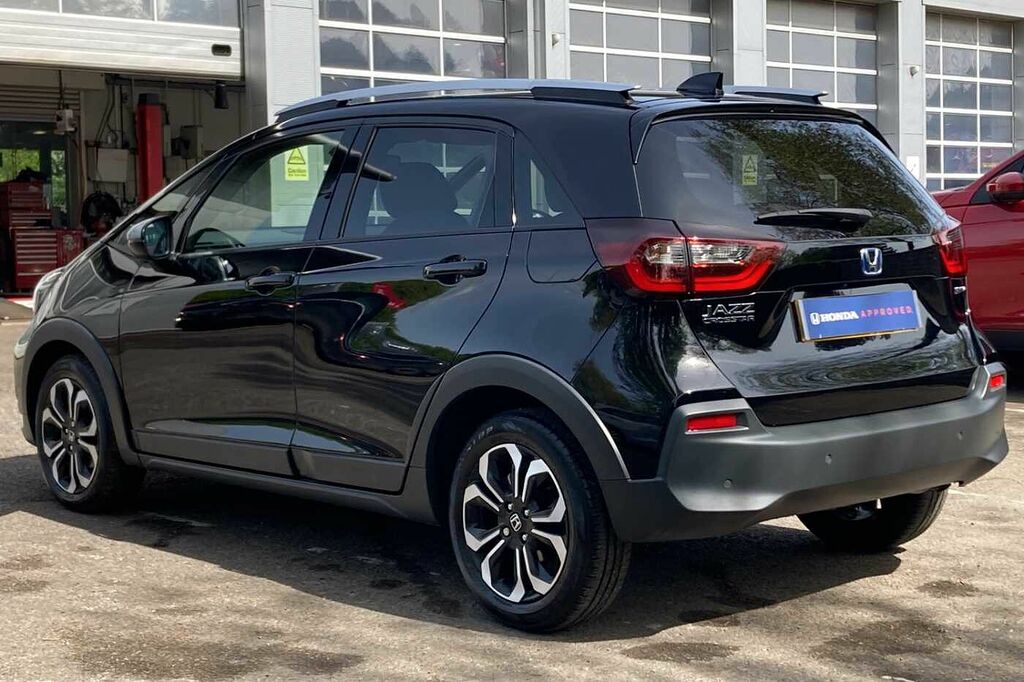 Honda Jazz 1.5 I-mmd Hybrid Crosstar Ex Ecvt Black #3