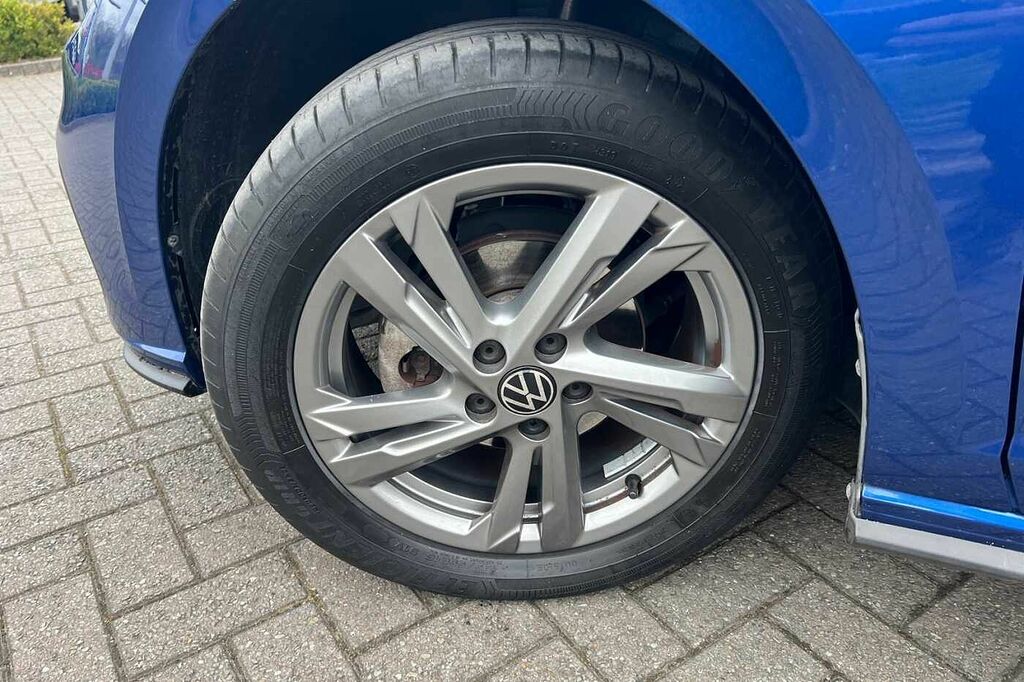 Volkswagen Polo 1.0 Tsi R-line Dsg HD23BHF Blue #5