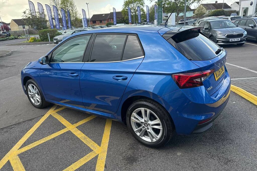 Skoda Fabia 1.0 Tsi 116 Se L Edition Dsg WJ26CWE Blue #3